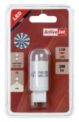 Żarówka LED Activejet AJE-MC3G9 200lm 2.8W G9 barwa ciepła - zdjęcie 2