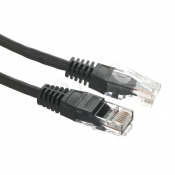 Patchcord UTP Alantec KKU5CZA0.5 ( RJ45 - RJ45 kat.5e 0,5m czarny )