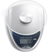 AD-KE 736 Waga kuchenna, elektroniczna Celina do 5 kg ADE srebrna (AD-KE 736)