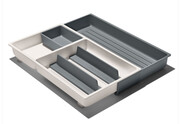 OXO - Organizer regulowany na przybory Good Grips Biało-szary OXO