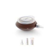 Lekue - DECO PEN brązowy + 4 końcówki Lekue