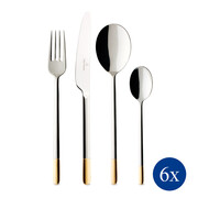 Villeroy&Boch - Komplet sztućców pozłacanych 24 el. Ella Zapłać później z PayPo Villeroy&Boch