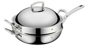 WMF - Patelnia WOK z pokrywką i wkładką do parowania 32cm Zapłać później z PayPo WMF