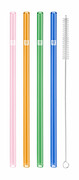 Zwilling - Zestaw 4 prostych słomek Sorrento - Kolorowy Zwilling