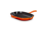 Le Creuset - Owalna patelnia grillowa żeliwo 32 cm płomienny Zapłać później z PayPo Le Creuset