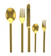MEPRA - Zestaw sztućców 30 el. Stile Złoty matowy Zapłać później z PayPo MEPRA