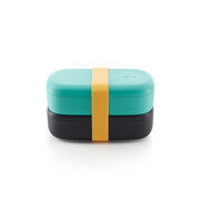 Lekue - Lunchbox TO GO turkusowy Lekue