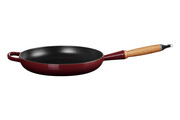 Le Creuset - Patelnia Signature z drewnianym uchwytem 28 cm rhone Zapłać później z PayPo Le Creuset