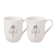 Villeroy&Boch - Zestaw 2 kubków Statement „Mr. i Mr. 280ml Zapłać później z PayPo Villeroy&Boch