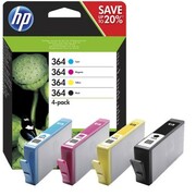 HP Tusz N9J73AE (black, cyan, magenta, yellow) - zdjęcie 1