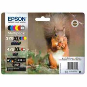 Tusze Oryginalne Epson 378 XL / 478 XL CMYK (378XL/478XL) (komplet) - DARMOWA DOSTAWA w 24h