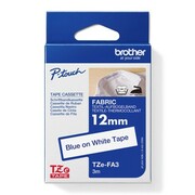 Taśma Oryginalna Brother TZe-FA3 (TZe-FA3) (Niebieski) (3 mm, 3 m, Niebieska) - DARMOWA DOSTAWA w 24h