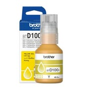 Tusz Oryginalny Brother BT-D100 Y (BTD100Y) (Żółty) - DARMOWA DOSTAWA w 24h