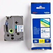 Taśma Oryginalna Brother TZe-253 (TZE253) (Biały) (24 mm, 8 m, Biała, Niebieski) - DARMOWA DOSTAWA w 24h
