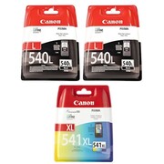 Tusze Oryginalne Canon 2 x PG-540 L + CL-541 XL (5224B017) (komplet) - DARMOWA DOSTAWA w 24h