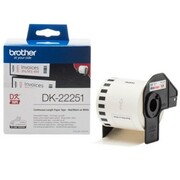 Taśma Oryginalna Brother DK-22251 (DK-22251) (Czerwony) (62 mm, 15,24 m) - DARMOWA DOSTAWA w 24h