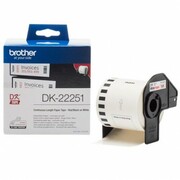Taśma Oryginalna Brother DK-22251 (DK-22251) (Czerwony) (62 mm, 15,24 m) - DARMOWA DOSTAWA w 24h