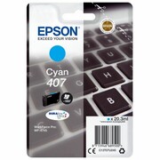 Tusz Oryginalny Epson 407 (T07U2) (Błękitny) - DARMOWA DOSTAWA w 24h