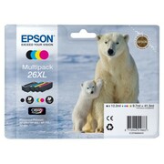 Epson tusz C13T26364010 (cyan, yellow, magenta, black) - zdjęcie 1