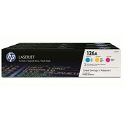 Tonery Oryginalne HP 126A CMY (CF341A) (trójpak) - DARMOWA DOSTAWA w 24h