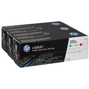 Tonery Oryginalne HP 312A CMY (CF440AM) (trójpak) - DARMOWA DOSTAWA w 24h