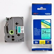 Taśma Oryginalna Brother TZe-751 (TZe-751) (Zielony) (24 mm, 8 m, Zielona) - DARMOWA DOSTAWA w 24h