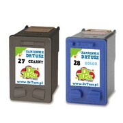 Tusze Zamienniki 27 + 28 do HP (CC628AE) (komplet) - DARMOWA DOSTAWA w 24h