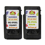 Tusze Zamienniki PG-575 XL + CL-576 XL do Canon (5437C006) (komplet) - DARMOWA DOSTAWA w 24h