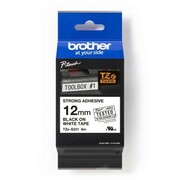 Taśma Oryginalna Brother TZe-S231 (TZe-S231) (Biały) (12 mm, 8 m, Biała) - DARMOWA DOSTAWA w 24h
