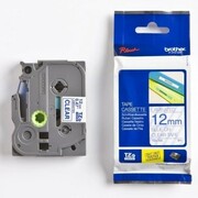 Taśma Oryginalna Brother TZe-133 (TZe-133) (Przezroczysty) (12 mm, 8 m, Przezroczysta, Niebieski) - DARMOWA DOSTAWA w 24h