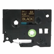 Taśma Laminowana Zamiennik TZe-354 do Brother (TZe-354) (Czarny) (24 mm, 1,6 m, Czarna, Biały) - DARMOWA DOSTAWA w 24h