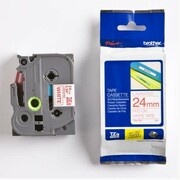Taśma Oryginalna Brother TZe-252 (TZe-252) (Czerwony) (24 mm, 8 m, Biała, Czerwony) - DARMOWA DOSTAWA w 24h