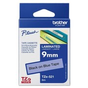Taśma Oryginalna Brother TZe-521 (TZe-521) (Niebieski) (9 mm, 8 m, Niebieska) - DARMOWA DOSTAWA w 24h