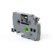 Taśma Zamiennik TZe-MQ315 do Brother (TZe-MQ315) (Czarny matowy) (6 mm, 8 m, Czarna matowa, Biały) - DARMOWA DOSTAWA w 24h