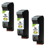 Tusze Zamienniki 45 do HP (51645AE-3) (Czarne) (trójpak) - DARMOWA DOSTAWA w 24h