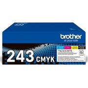 Tonery Oryginalne Brother TN-243 CMYK (TN-243CMYK) (komplet) - DARMOWA DOSTAWA w 24h