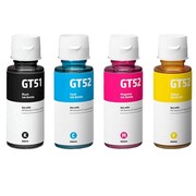 Tusze Zamienniki GT53 XL BK + GT52 CMY do HP (DT-AH-51/K) (komplet) - DARMOWA DOSTAWA w 24h
