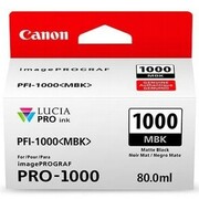 Tusz Oryginalny Canon PFI-1000MBK (0545C002) (Czarny matowy) - DARMOWA DOSTAWA w 24h