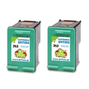 Tusze Zamienniki 343 do HP (CB332EE) (Kolorowe) (dwupak) - DARMOWA DOSTAWA w 24h