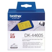 Taśma Oryginalna Brother DK-44605 (DK-44605) (Żółty) (62 mm, 30,48 m) - DARMOWA DOSTAWA w 24h