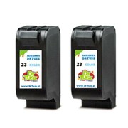 Tusze Zamienniki 23 do HP (C1823T) (Kolorowe) (dwupak) - DARMOWA DOSTAWA w 24h
