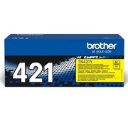 Toner Oryginalny Brother TN-421Y (TN421Y) (Żółty) - DARMOWA DOSTAWA w 24h