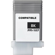 Tusz Zamiennik PFI-107BK do Canon (6705B001) (Czarny) - DARMOWA DOSTAWA w 24h
