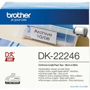 Taśma Oryginalna Brother DK-22246 (DK-22246) (Biały) (103 mm, 30,48 m, Biała) - DARMOWA DOSTAWA w 24h