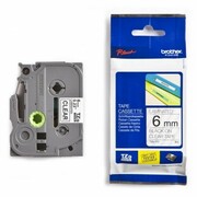 Taśma Oryginalna Brother TZe-211 (TZE211) (Biały) (6 mm, 8 m, Biała) - DARMOWA DOSTAWA w 24h