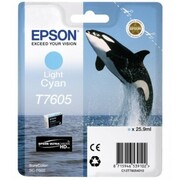 Epson Tusz T7605 Light Cyan (C13T76054010) - zdjęcie 1