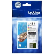 Tusze Oryginalne Brother LC-421 CMYK (LC421VAL) (komplet) - DARMOWA DOSTAWA w 24h