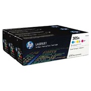 Tonery Oryginalne HP 305A CMY (CF370AM) (trójpak) - DARMOWA DOSTAWA w 24h