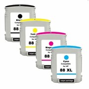 Tusze Zamienniki 88 XL CMYK do HP (DT-AH-88/K) (komplet) - DARMOWA DOSTAWA w 24h