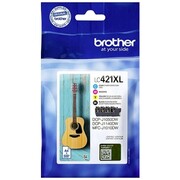 Tusze Oryginalne Brother LC-421 XL CMYK (LC421XLVAL) (komplet) - DARMOWA DOSTAWA w 24h